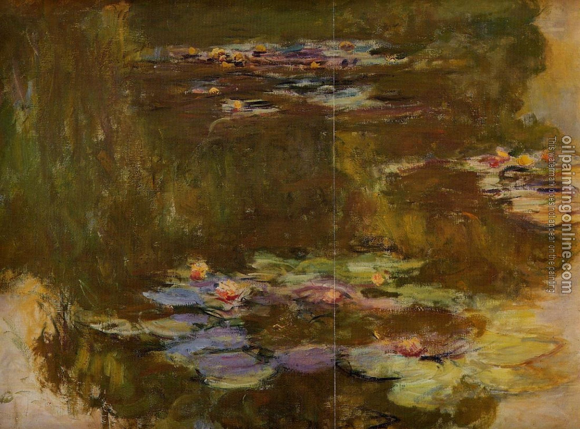 Monet, Claude Oscar - The Water-Lily Pond